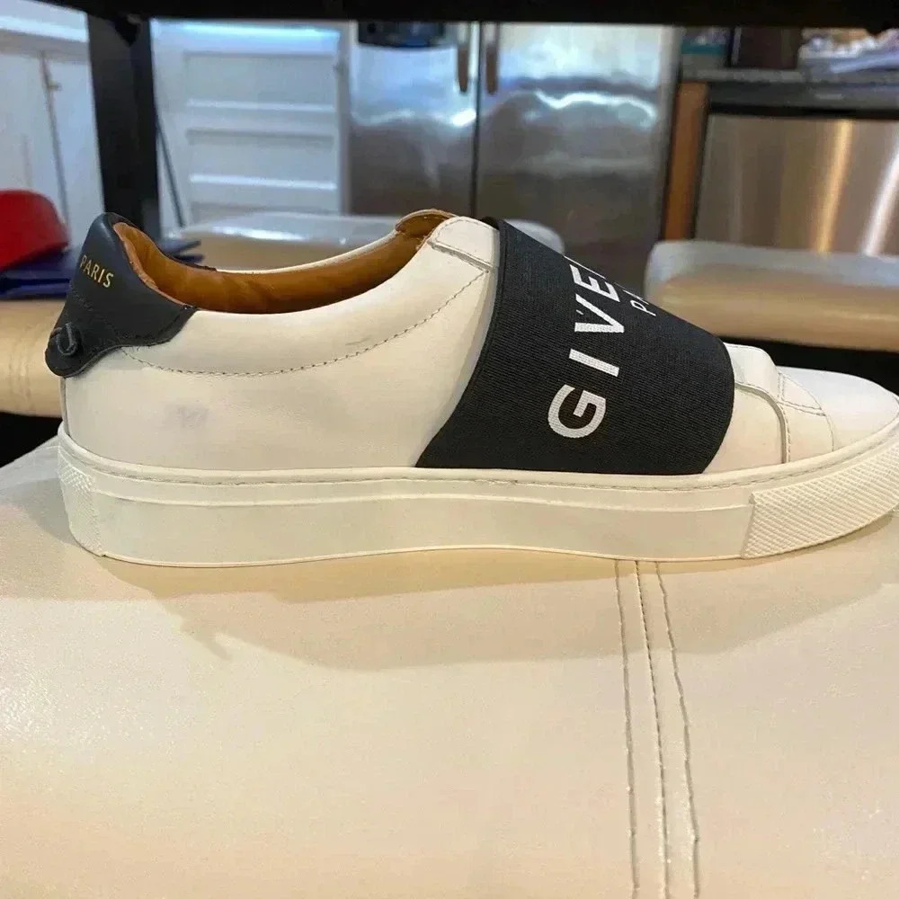 GIVENCHY Urban Street Logo Band Sneakers Sz 6 - Picture 6 of 6